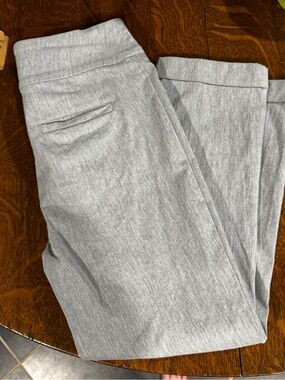 Tribal Women's Light Gray Ankle Pants